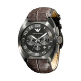 Armani Brown Cowhide Watch -   -  Armani.